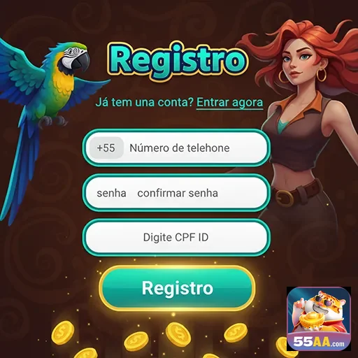 Imagem ilustrativa sobre cadastro VIP e serviços oferecidos no site 55aa.